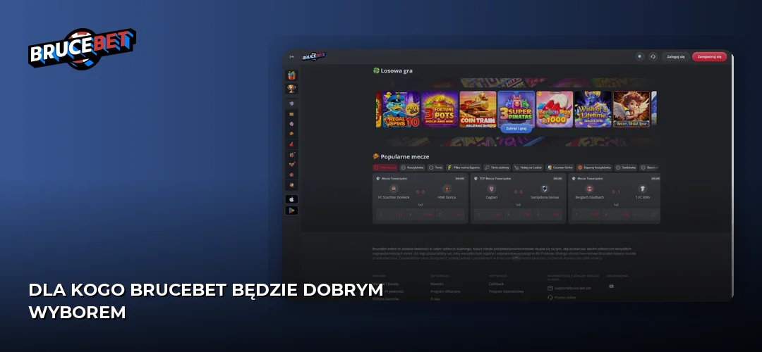 Dla kogo BruceBet będzie dobrym wyborem