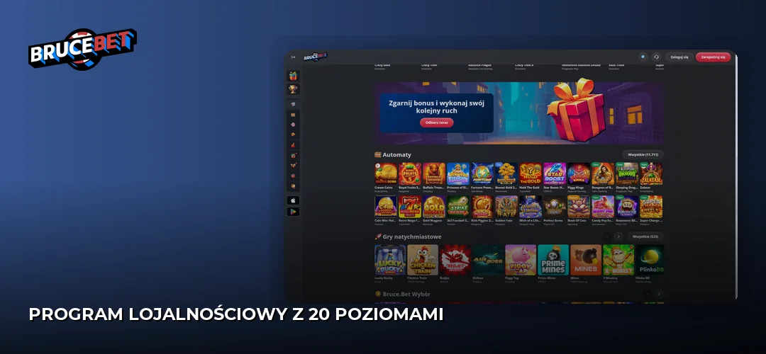 Program lojalnościowy z 20 poziomami
