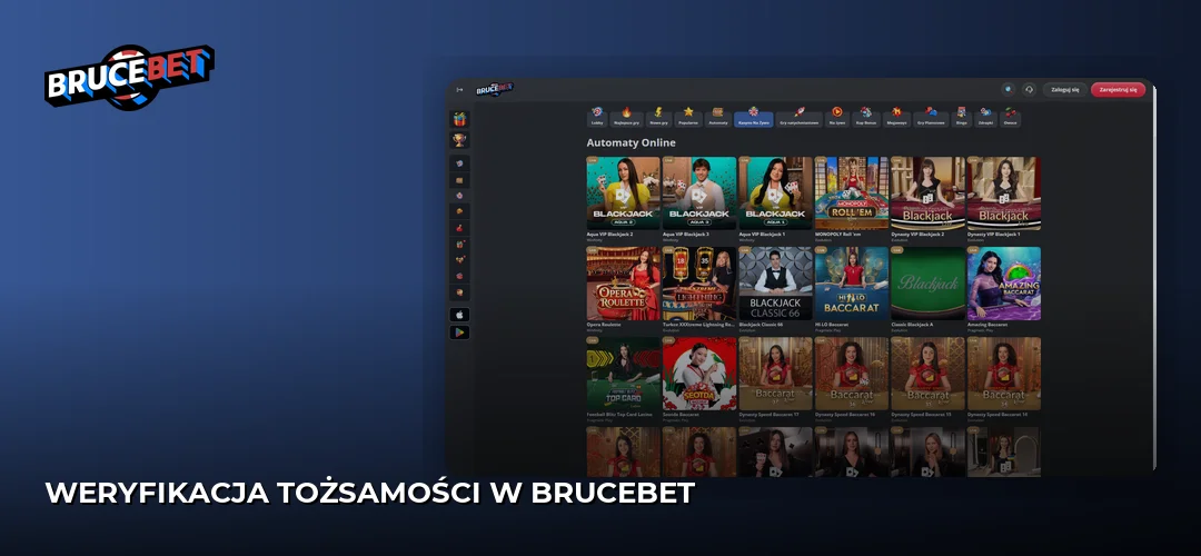 Weryfikacja tożsamości w BruceBet