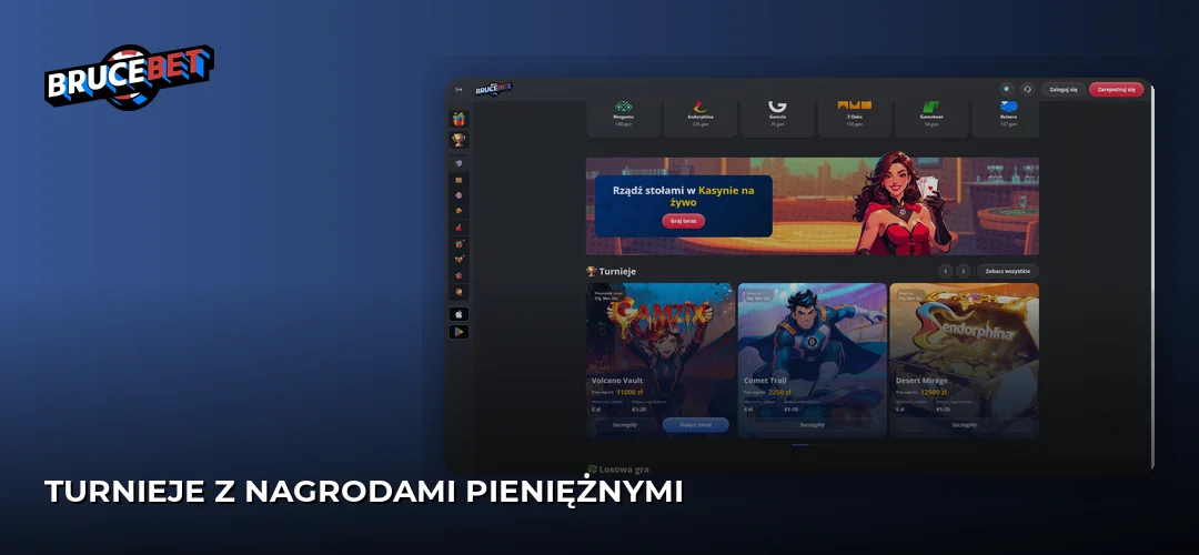 Turnieje z nagrodami pieniężnymi