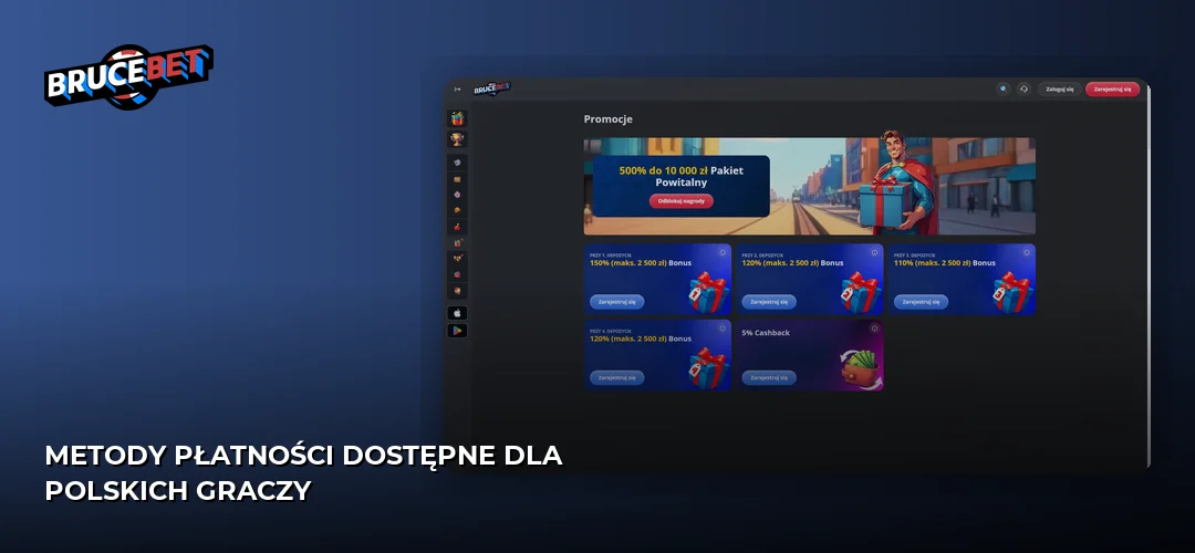 Metody płatności dostępne dla polskich graczy