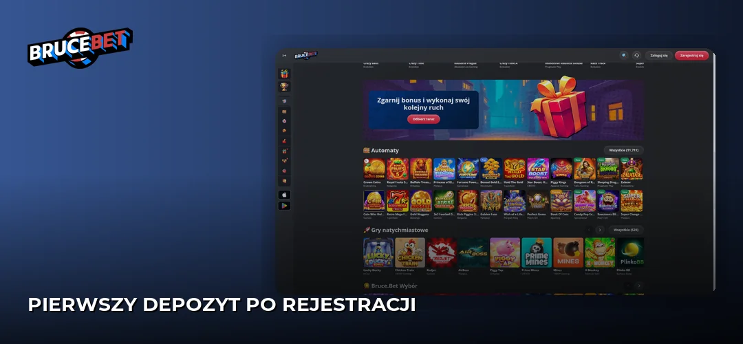 BruceBet promotional banner